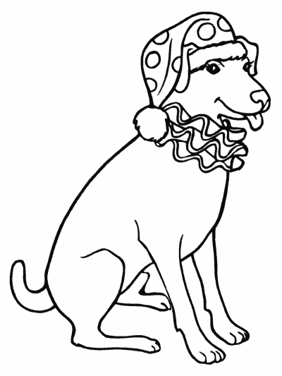 circus coloring page