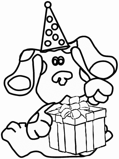 Blue's Clues coloring page