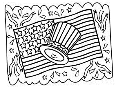 memorial day coloring page