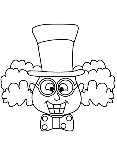 Mad Hatter coloring page