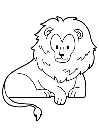 leo coloring page