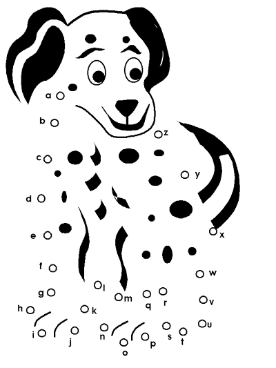 dog connect the dots worksheet