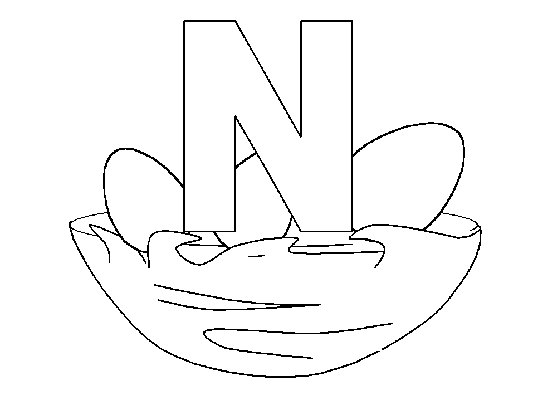 nest coloring page