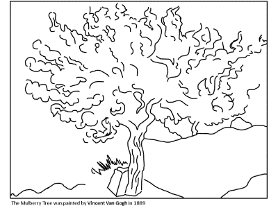 artwork coloring pages