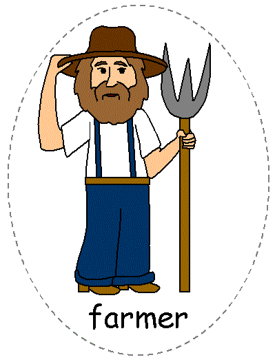 farmer feltboard printable