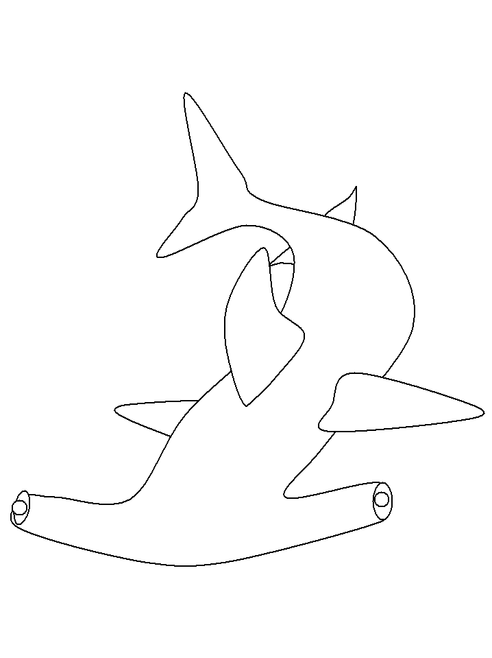 shark coloring pages