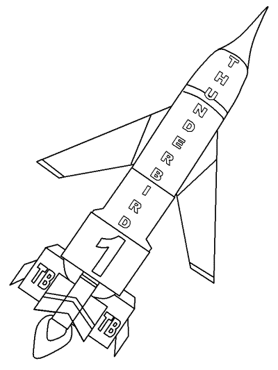 thunderbird coloring page