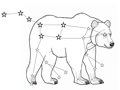 constellation coloring page