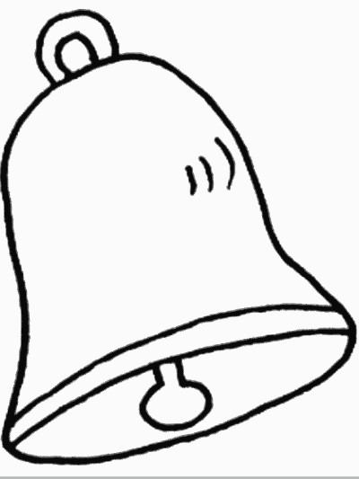 bell coloring page