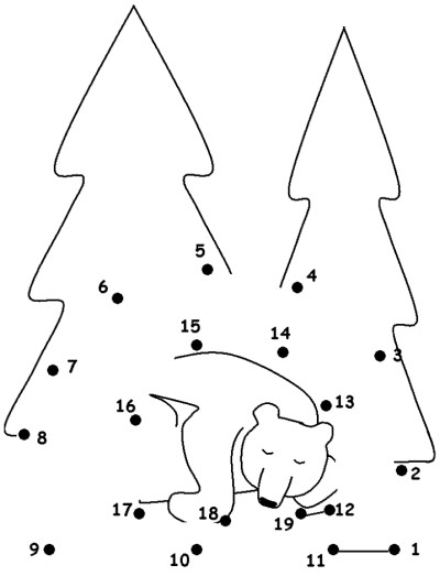 teddy bears coloring page