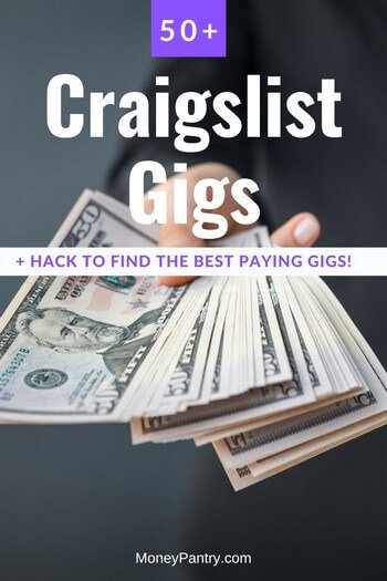 Big list of quick-paying Craigslist gigs and how to find the best paying local Craigslist jobs...