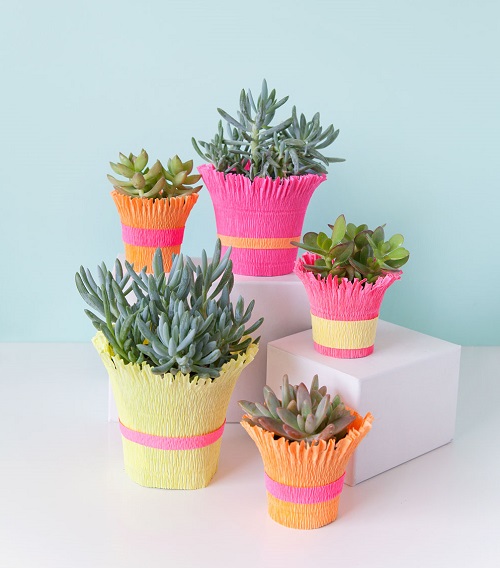 diy-crepe-paper-wrapped-pot