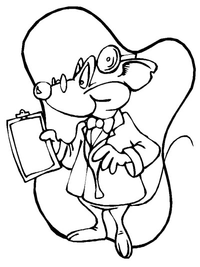 doctor coloring page