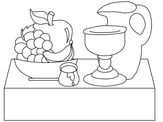 banquet coloring page