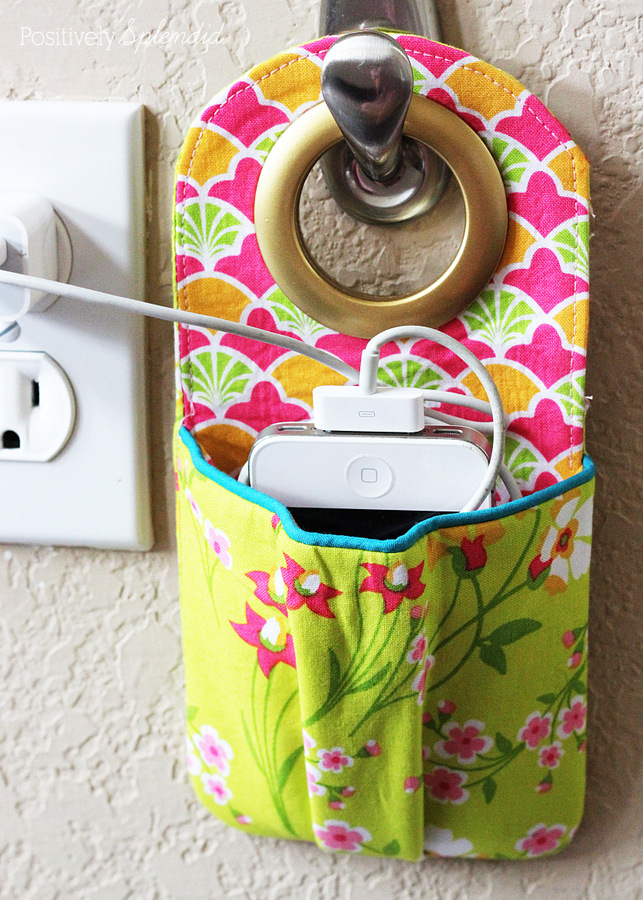 Fabric Phone Charging Station