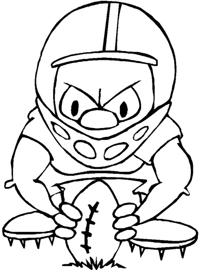 lineman coloring page