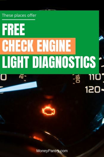 These places offer free Free check engine light diagnostics near you...