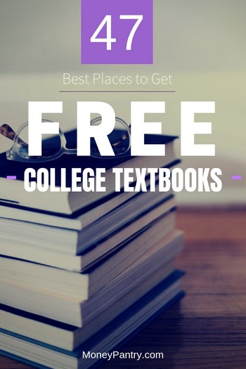 Here are the best ways and places to get textbooks for college totally free...