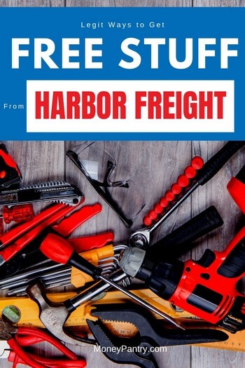 Here is how you can get free items from Harbor Freight...