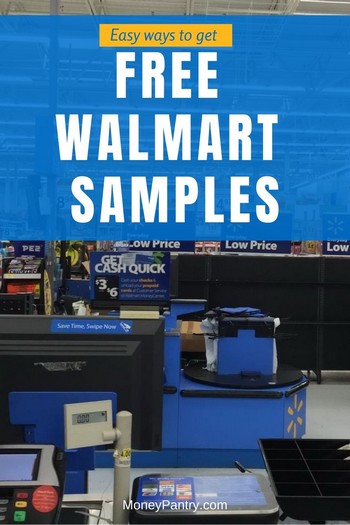 Legitimate ways to get free samples from Walmart store and walmart.com...