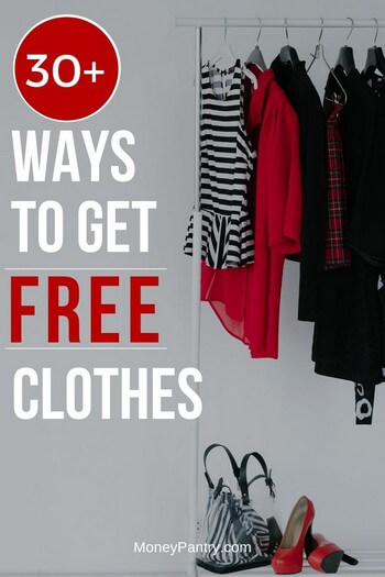 Here are easy ways you can get clothes and accessories for free (online and by mail)...