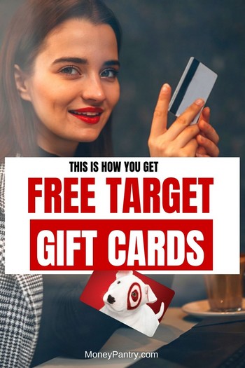 Use these tips to earn totally free Target gift cards ($10, $50, $100...) over and over again...