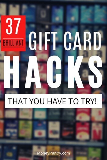 You need to try these brilliant gift card hacks. Not only will you save money, you can even get free gift cards (Amazon, Visa, etc)..