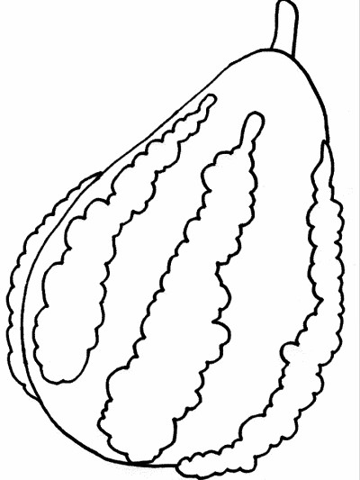 gourd coloring page