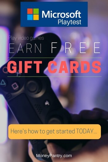 If you like playing video games, this is an awesome way to earn free gift cards and software (and play games before they're released)...