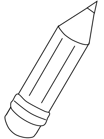 pencil coloring page