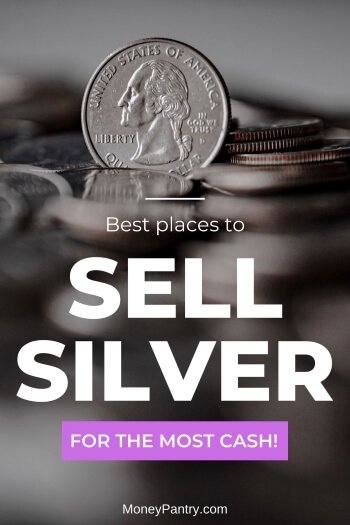 Here are the top places to sell your silver (coins, jewelry, scrap, silverware, flatware, etc.) near you or online for the most money