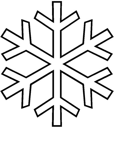 snowflake coloring pages