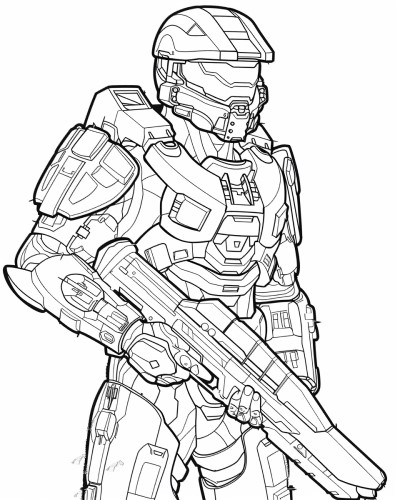 space marine coloring page