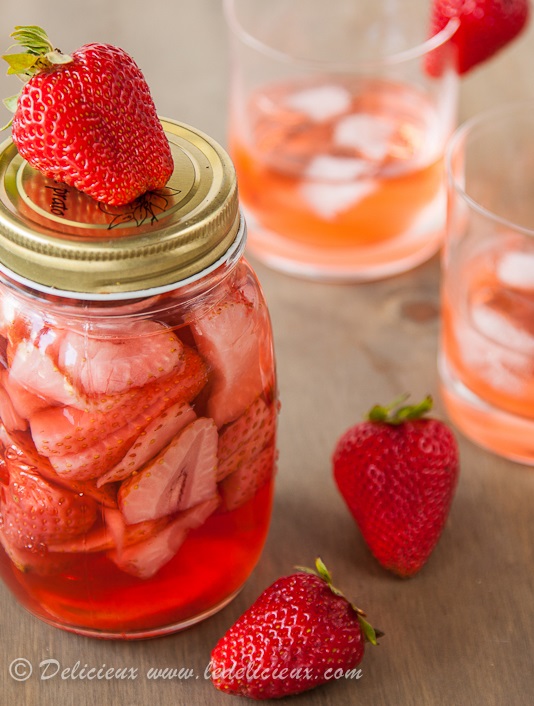 Strawberry Infused Vodka