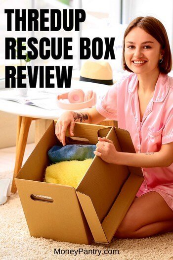 Is the ThredUp Rescue Box worth the price? What's in the box? Read this review to find out if it's worth it...