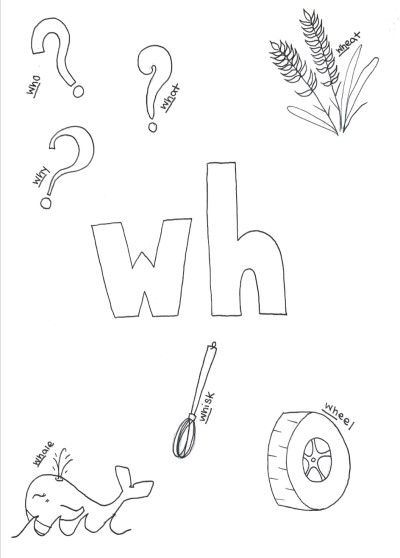 wh coloring page