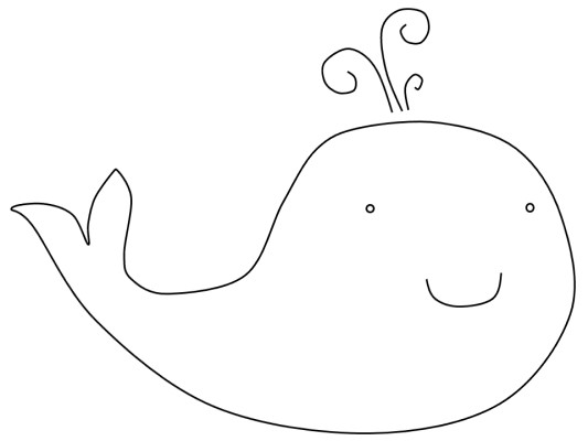 whale coloring pages