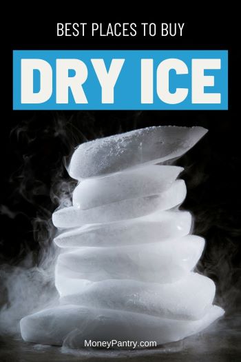 Here are the best places to buy dry ice near you (in bulk or small 5-10 lb blocks)...